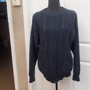 Claybrooke Navy Blue Men's Sweater Size Medium